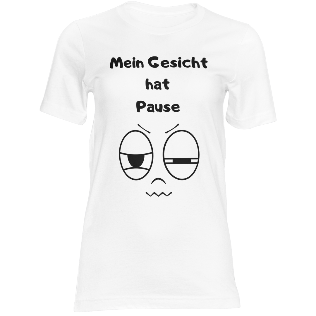 Das Gesicht hat Pause !