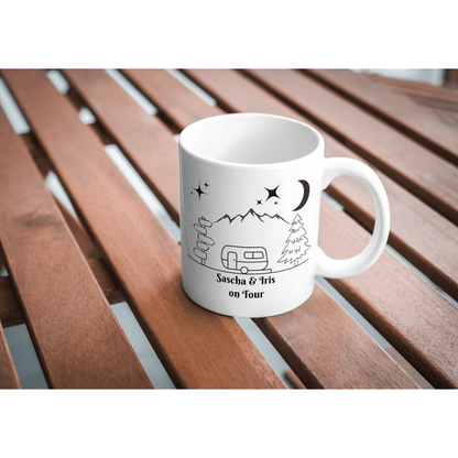 On Tour personalisierbar // Tasse